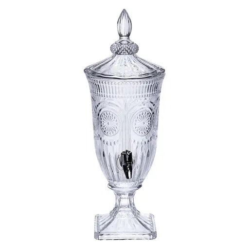 Лимонадниця Sunflower 2л з краном HP-19-289 глек лимонадник диспенсер для напоїв прозорий Yiwu HP-19-289 - фото 2