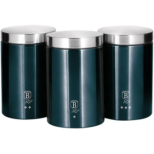 Набір контейнерів Berlinger Haus Metallic Line Aquamarine Edition (BH-6271)