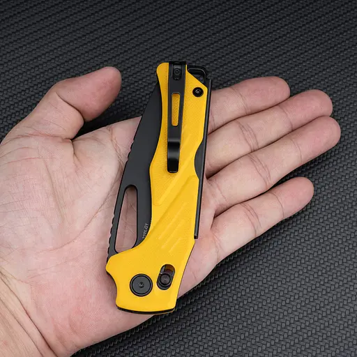 Ніж складаний SRM Mirage 239X-GY, жовтий - фото 8