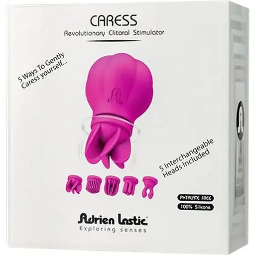 Вібратор Adrien Lastic Caress - фото 7