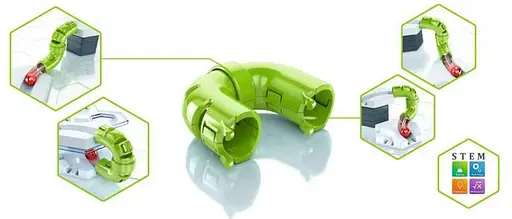 Додатковий набір до конструктора Ravensburger GraviTrax Action Pack FlexTube модуль для трас 269785 - фото 3