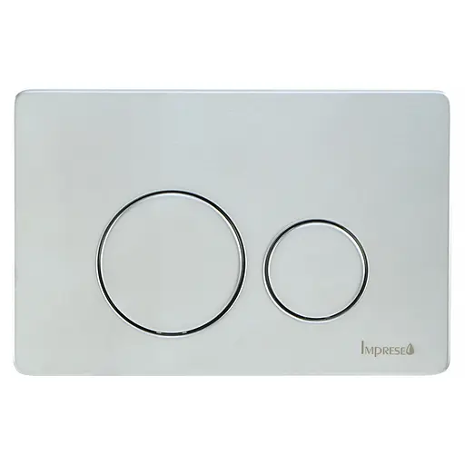 Кнопка змиву Imprese i7111SS хром матовий - фото 1