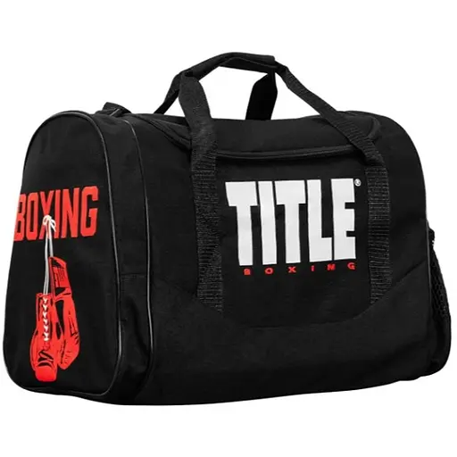 Спортивная сумка TITLE Boxing Individual Sport Bag Black (ISB4 BK/BK) - фото 1