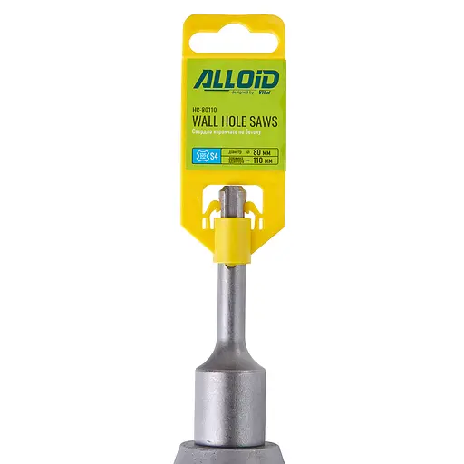 Свердло корончате Alloid Building Tools по бетону 80 мм p SDS адаптером 110 мм (HC-80110) - фото 1