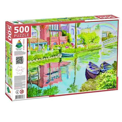 Пазл класичний Венеція кольори 84863, 500 елементів