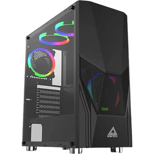 Корпус Montech Fighter 500 Black [146589] - фото 1