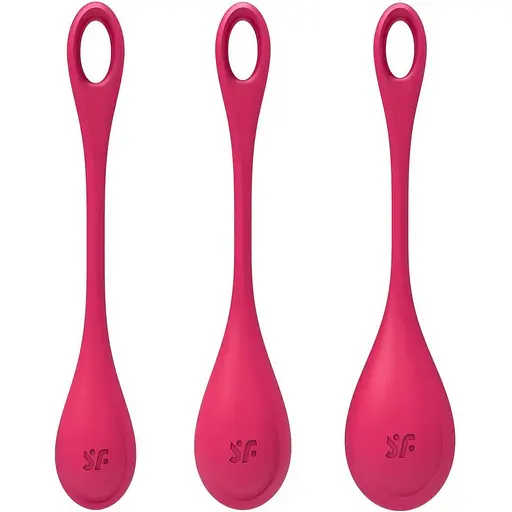 Набір йоні намистин Satisfyer Yoni Power 1 Червоний - фото 5