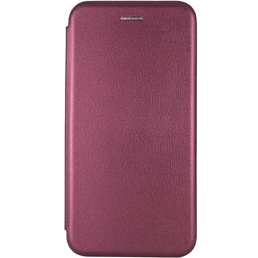 Чехол-книжка Epik кожаный Classy для Xiaomi Redmi Note 14 Pro 4G Бордовый