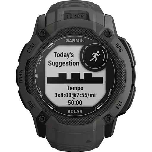 Смарт-годинник Garmin Instinct 2X Solar Graphite (010-02805-10/00) - фото 5