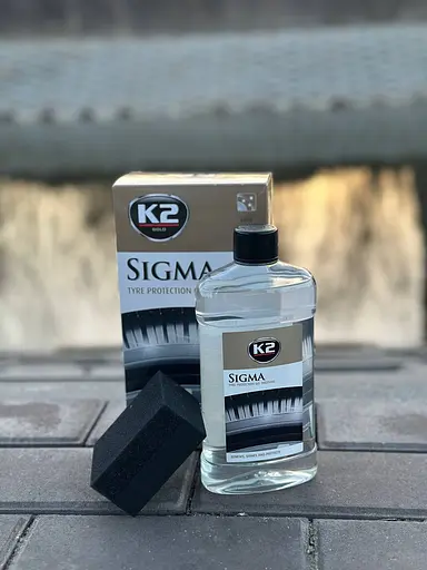 Гель для полировки и ухода за шинами K2 Sigma бесцветный 500 мл. - фото 2