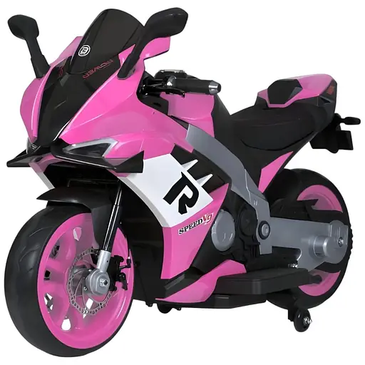 Электромобиль детский Bambi Мотоцикл Ducati M 6013EL-8 24V на аккумуляторе с USB музыкой и дополнительными колесами