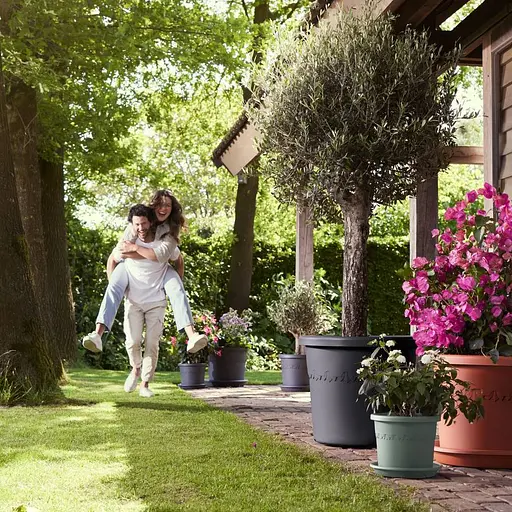 Горщик Elho algarve cilindro 58 см антрацит (529352) - фото 7