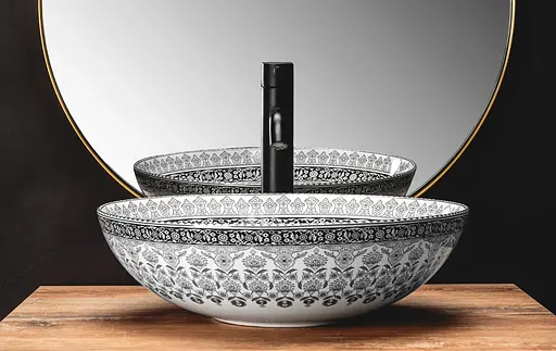 Умивальник Rea Arte накладний dark grey REA-U8002, Сірий - фото 4