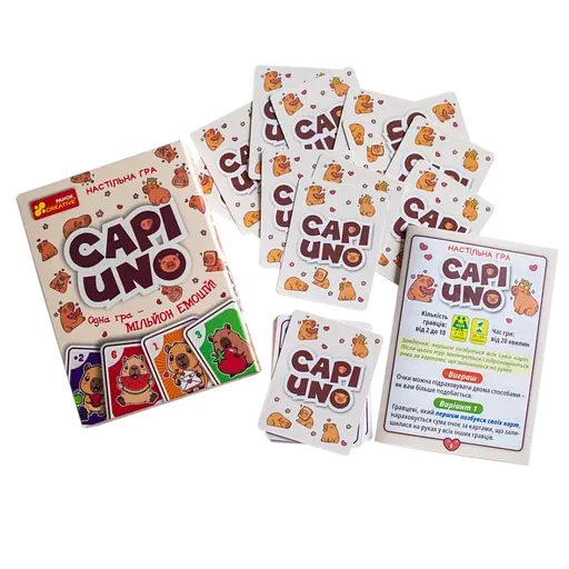 Настольная игра "CAPIUNO - КапіУНО" 10120228У Ranok-Creative, в коробке (4827476909394) - фото 5