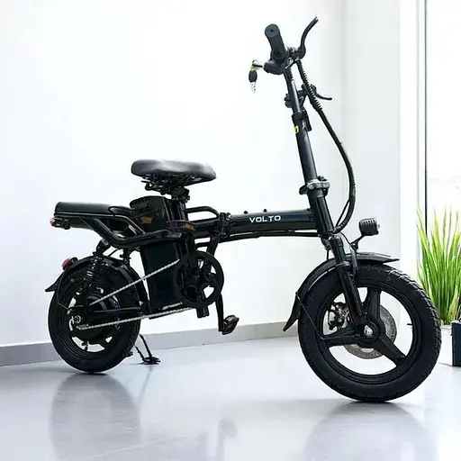 Электровелосипед Volto Compact 350W 48V 19Ah черный - фото 5