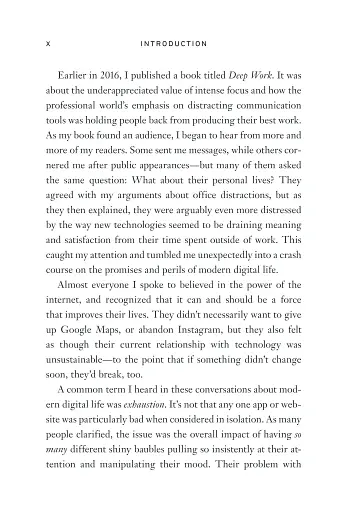 Digital Minimalism. Choosing a Focused Life in a Noisy World - фото 4