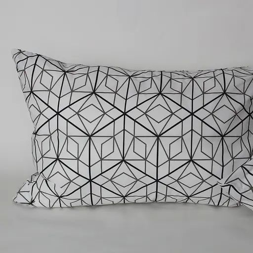 Комплект наволочок ТЕП Quadro Stars скрутка сірий 70 x 70 см (2-04245_32288) - фото 4