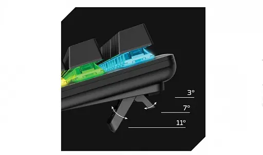 HyperX Клавіатура Alloy Origins Core PBT Aqua USB RGB ENG/RU Black - фото 8