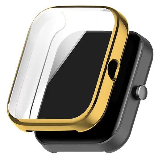 Защитный чехол Tamister для смарт-часов Amazfit Bip 3/3Pro золотистый - фото 2