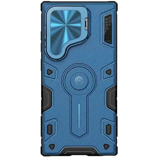 TPU+PC чехол Nillkin CamShield Armor Prop для Samsung Galaxy S25 Ultra Blue - фото 1
