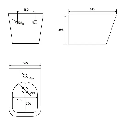 Унитаз подвесной Volle Libra S Rimles 13-41-160S с сидением Soft Close Slim, Белый - фото 4