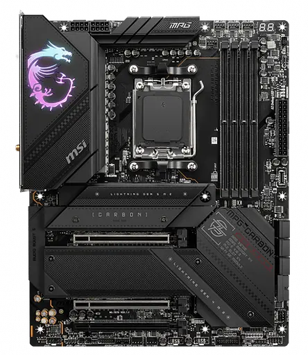 Материнська плата MSI X670E MPG Carbon Wi-Fi Socket AM5 (MPG X670E CARBON WIFI)
