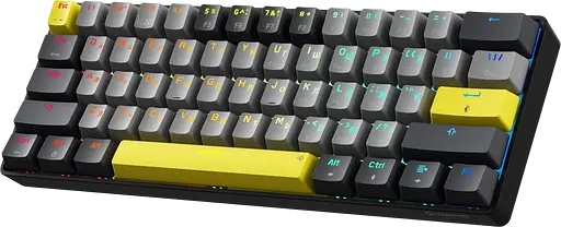 Клавіатура бездротова GamePro MK130G Pro Outemu Red Switch RGB Black - фото 3