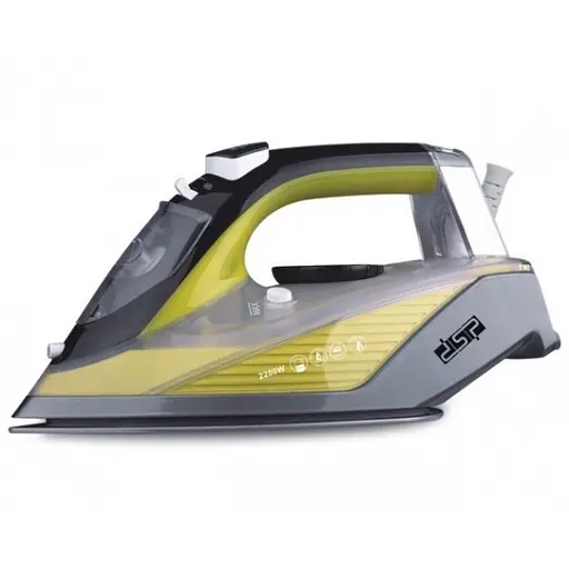 Гладильный хороший паровой утюг DSP Kd-1010 с керамическим покрытием подошвы для глажки одежды 2200 Вт - фото 2