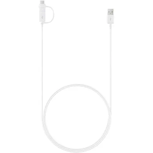 Кабель Samsung Combo Type-C & MicroUSB белый EP-DG930DWEGRU