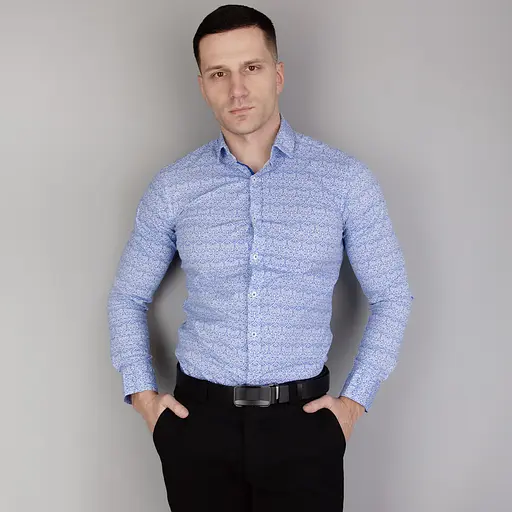 Ремінь шкіряний чоловічий на автоматі SF-3426 (135 см) чорний - фото 5