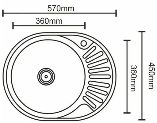 Кухонная мойка Platinum 5745 декор (SP000000334) - фото 6