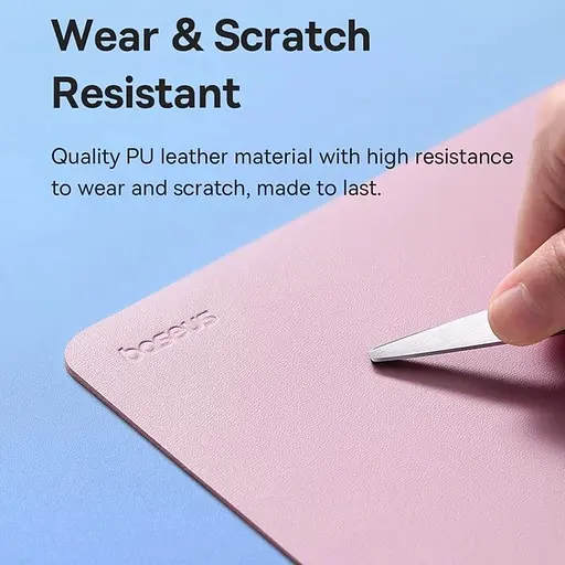 Коврик для мыши Baseus Mouse Pad (B01055504411-00) розовый - фото 5