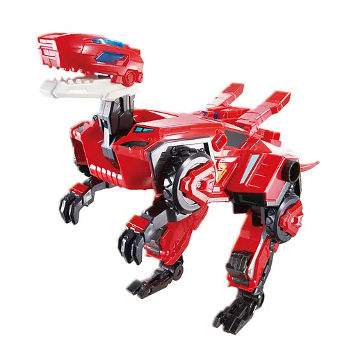 Динозавр-трансформер Dinoster - Мега Дино-Страйк Раптор 