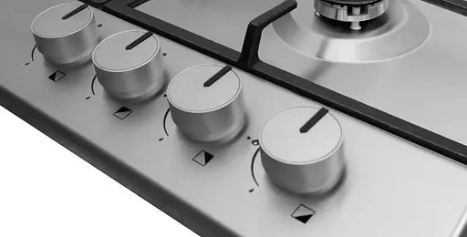 Варочная поверхность газовая Hansa 60 см нержавеющая сталь - фото 2