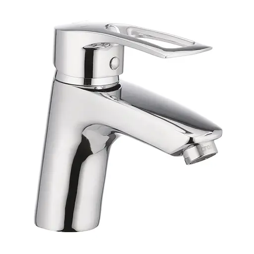 Змішувач для умивальника Cron Hansberg 001 CR0025 Хром - фото 1