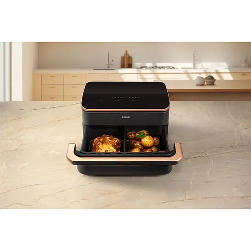 Мультипечь Cosori Dual Blaze Twinfry 10-Litre (CAF-TF101S-AEUR) [138045] - фото 10