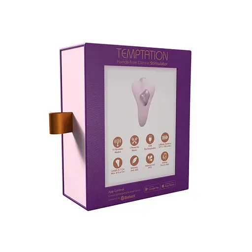Вібратор для клітора Adrien Lastic Temptation 8.7 см рожевий - фото 8