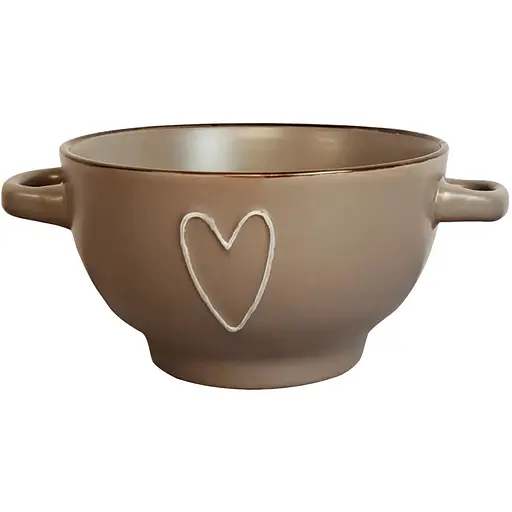 Бульйонниця Vittora Безмежна любов VT-C-38140 з вушками 14 см 600 мл в асортименті (128959) - фото 2