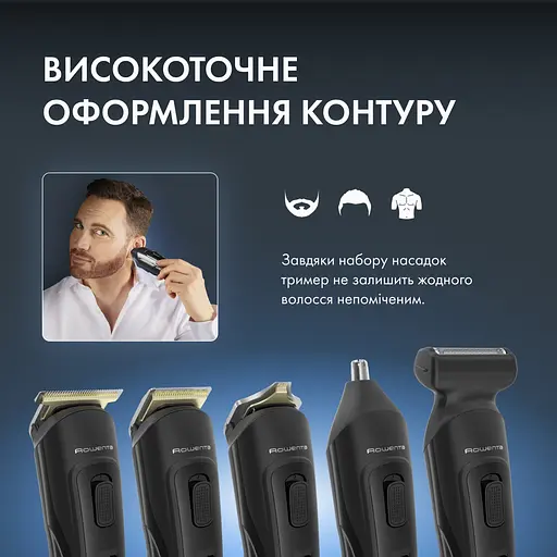 Тример Rowenta Selectium Xpert TN9461F4 (00000055171) - фото 4