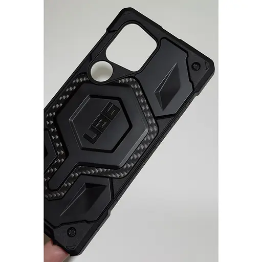 Оригінальний протиударний чохол UAG Monarch для Samsung Galaxy S24 Ultra (6.8") Carbon Fiber 214415114242 - фото 7