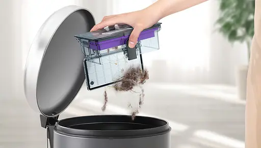 Плстиковая колба + фильтр для робота-пылесоса Samsung VR05R5050WK, VR05R503PWG, DJ82-01038A - фото 3