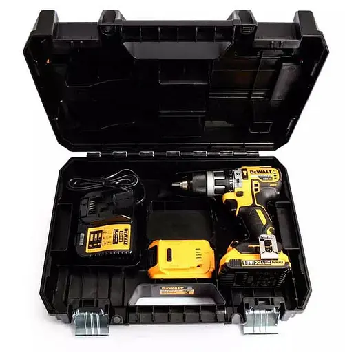Дрель-шуруповерт аккумуляторный DeWalt с АКБ и ЗУ DCD796D2 - фото 6