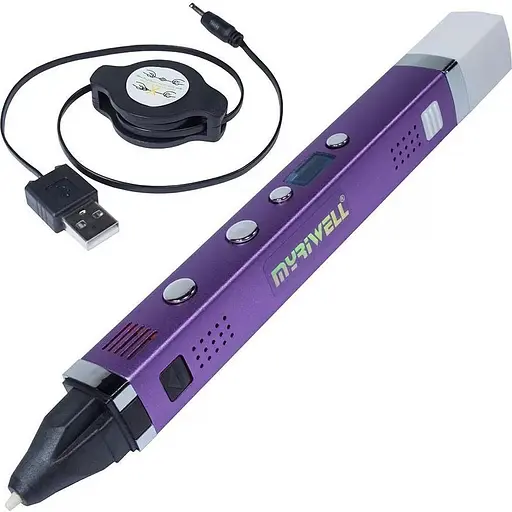 3D-ручка Myriwell RP-100С Purple (ABS, PLA, PCL) - фото 2