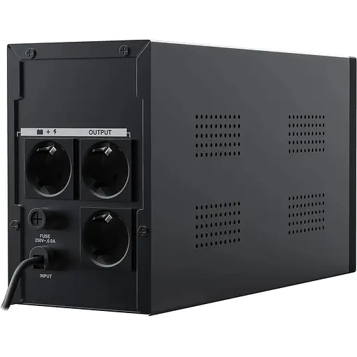 ИБП Marsriva MR-UF1500, 1500ВА/920Вт, Line-Interactive, LED version, 3хSchuko, 2x12V/9Ah - фото 3