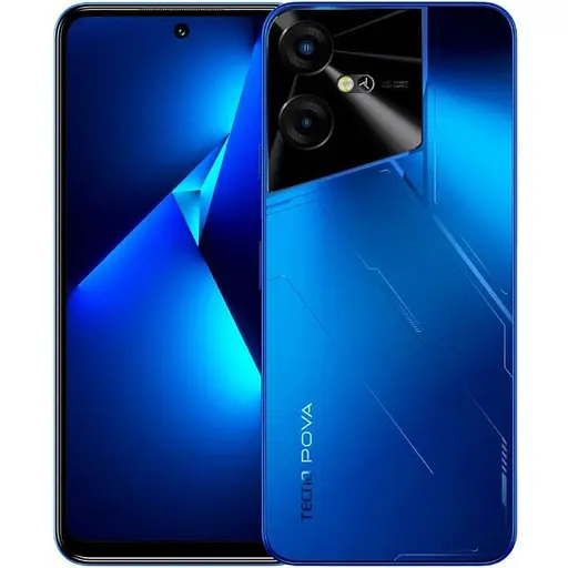Смартфон Tecno POVA-5 LH7n 8/128GB Hurricane Blue (4894947008108) UA UCRF