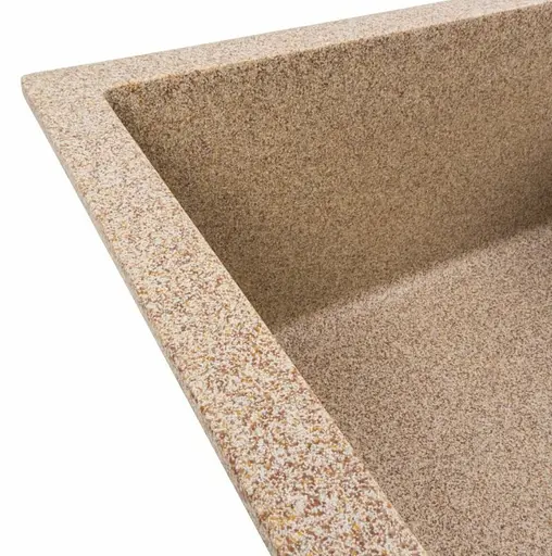 Кухонная мойка Platinum 7050 CASCADA карамель (SP000042095) - фото 3