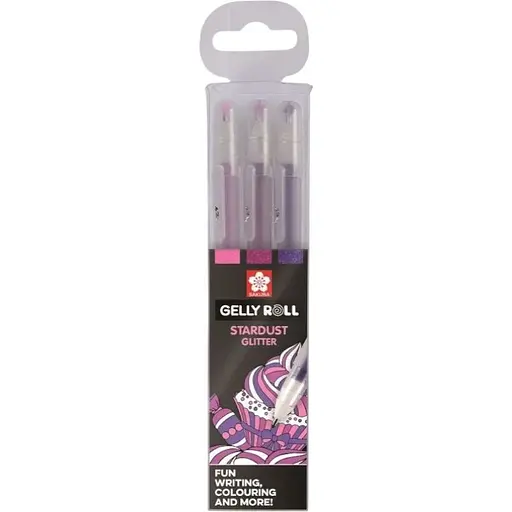 Набор гелевых ручек Sakura Stardust Sweet 3цв. - фото 1