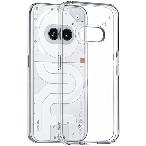 TPU чехол Epik Transparent 1.5 mm Full Camera для Nothing Phone 2a Бесцветный прозрачный