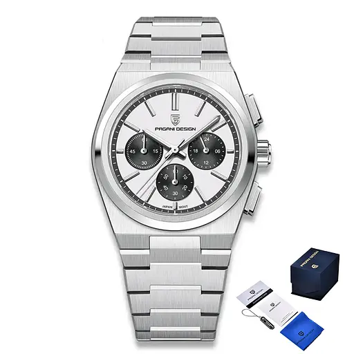 Наручные часы мужские PD-1761 Silver-White Pagani Design acs0031195 - фото 1