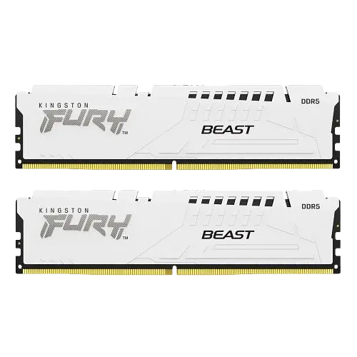 Оперативна пам'ять Kingston Fury 32GB (2x16GB) DDR5 5200MHz Beast White (KF552C36BWEK2-32)